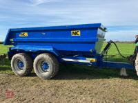 2021 14T NC DUMP TRAILER