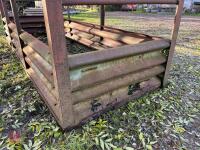 1.5M X 4.4M CATTLE OBLONG FEEDER - 6