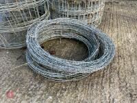 USED STOCK NETTING AND BARBED WIRE - 5