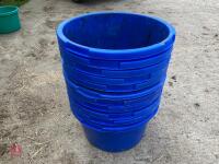 12 BLUE EQUINE/STORAGE TUBS - 5