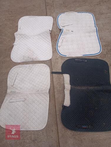 4 SADDLE PADS