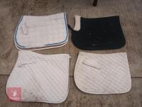 4 SADDLE PADS - 5