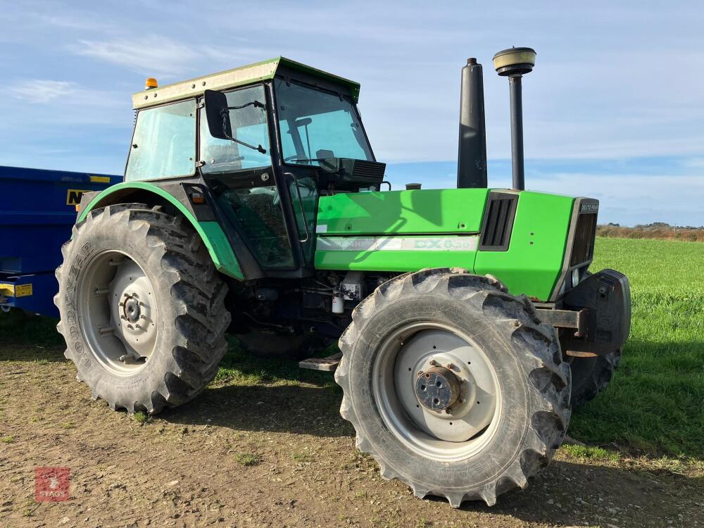 1987 DEUTZ DX6.30 4WD TRACTOR