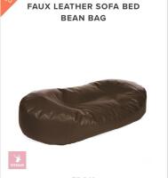 FAUX LEATHER SOFA BEAN BAG - 3