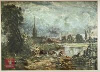 SALISBURY CATHEDRAL BY JOHN CONSTABLE - 6