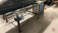 4' X 3'4" STEEL FRAME BENCH/TABLE FRAME