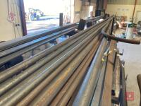 LARGE QTY OF ROUND STEEL RODS - 2