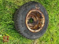 SUPER TURF 16.5 X 7.50-8 WHEEL & TYRE - 2