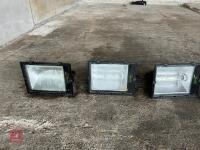 3 NORDEX LARGE FLOODLIGHTS