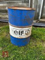 ELF OIL DRUM - 2