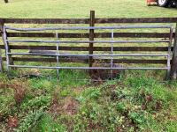 11' GALVANISED YARD GATE - 2