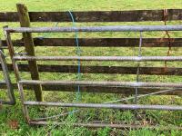 12' GALVANISED YARD GATE - 4