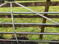 15' GALVANSIED YARD GATE - 7