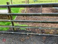 14' 8'' GALVANISED YARD GATE - 7