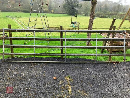 14' GALVANISED YARD GATE