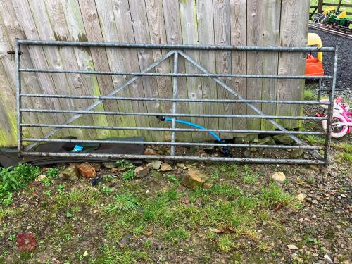 10' GALVANISED GATE