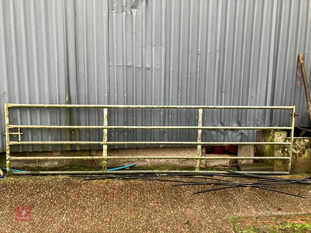 15' GALVANISED YARD GATE