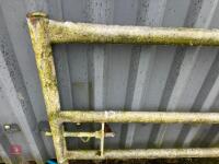 15' GALVANISED YARD GATE - 2