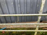 15' GALVANISED YARD GATE - 11