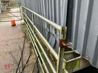 15' GALVANISED YARD GATE - 19