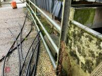 15' GALVANISED YARD GATE - 21