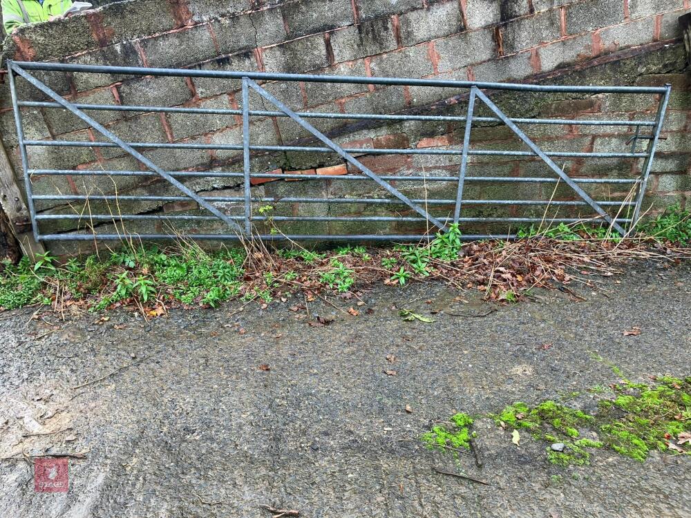 14' GALVANISED GATE