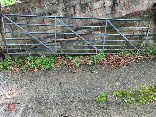 14' GALVANISED GATE