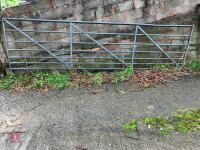 14' GALVANISED GATE