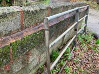 HOMEMADE 9' GALVANISED GATE - 12