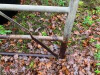 7' GALVANISED YARD GATE - 4