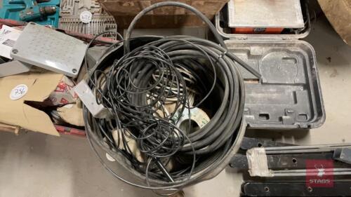 BOX OF CABLE WIRE All items must be collected from the sale site within 2 weeks of the sale closing otherwise items will be disposed off at the purchasers loss (purchasers will still be liable for outstanding invoices). The sale site will be open to facil