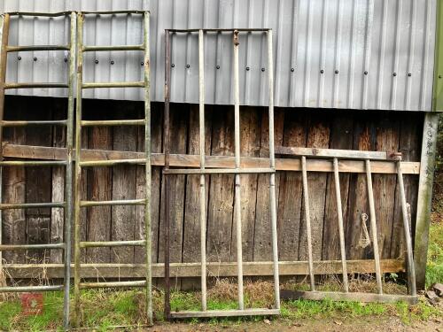 HOMEMADE 9' GALVANISED GATE