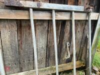 HOMEMADE GALVANISED BARRIER - 3