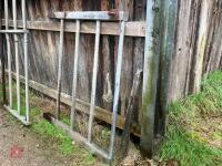 HOMEMADE GALVANISED BARRIER - 5