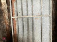 8' 2'' SHEETED GALVANISED GATE - 4