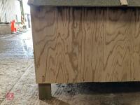 HOMEMADE WOODEN DOG KENNEL - 13