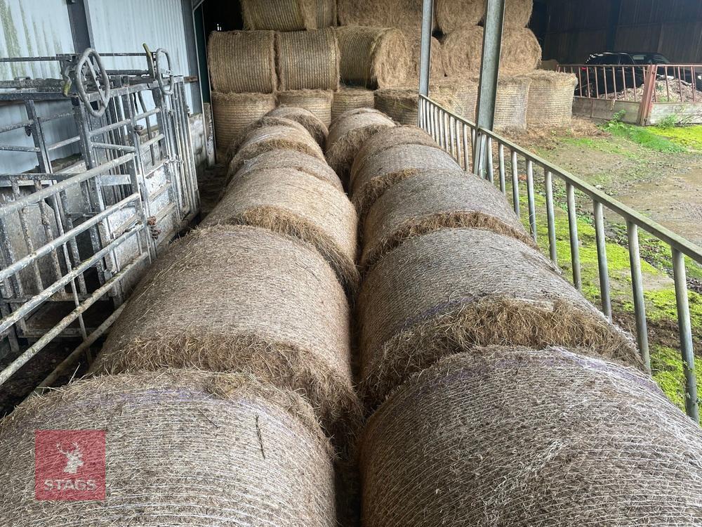 27 BALES OF HAY BIDS PER BALE