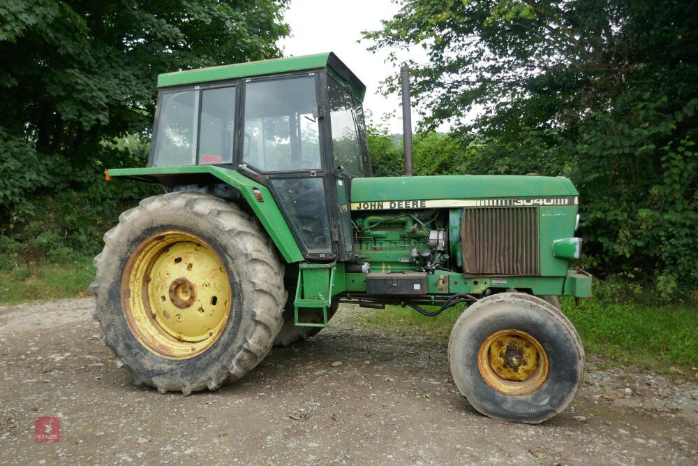 1980 JOHN DEERE 3040 2WD TRACTOR