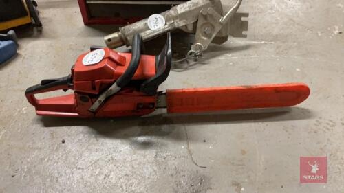 CHAINSAW All items must be collected from the sale site within 2 weeks of the sale closing otherwise items will be disposed off at the purchasers loss (purchasers will still be liable for outstanding invoices). The sale site will be open to facilitate col