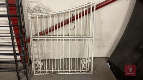 PAIR OF ORNATE GATES All items must be collected from the sale site within 2 weeks of the sale closing otherwise items will be disposed off at the purchasers loss (purchasers will still be liable for outstanding invoices). The sale site will be open to fa