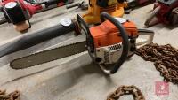 CHAINSAW All items must be collected from the sale site within 2 weeks of the sale closing otherwise items will be disposed off at the purchasers loss (purchasers will still be liable for outstanding invoices). The sale site will be open to facilitate col