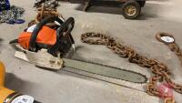 CHAINSAW All items must be collected from the sale site within 2 weeks of the sale closing otherwise items will be disposed off at the purchasers loss (purchasers will still be liable for outstanding invoices). The sale site will be open to facilitate col - 3