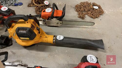 PARTNER BV24 LEAF BLOWER All items must be collected from the sale site within 2 weeks of the sale closing otherwise items will be disposed off at the purchasers loss (purchasers will still be liable for outstanding invoices). The sale site will be open t