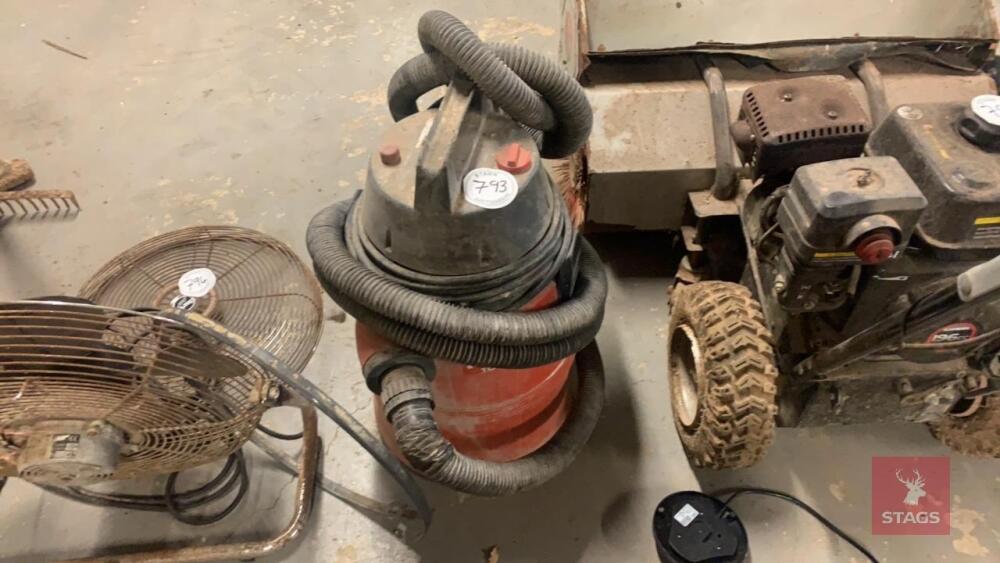 INDUSTRIAL HOOVER All items must be collected from the sale site within 2 weeks of the sale closing otherwise items will be disposed off at the purchasers loss (purchasers will still be liable for outstanding invoices). The sale site will be open to facil