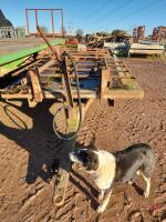 MASSEY FERGUSON WOODEN 3T TRAILER - 2