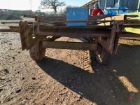 MASSEY FERGUSON WOODEN 3T TRAILER - 3