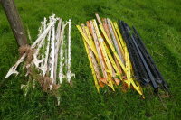 APPROX 55 PLASTIC ELECTRIC FENCE STAKES