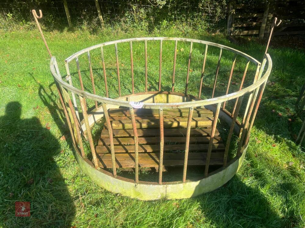 GALVANISED SHEEP RING FEEDER