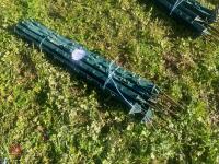 10 GREEN ELECTRIC FENCING STAKES - 4