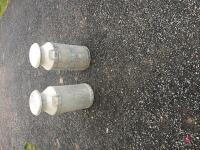 2X MILK CHURNS - 2